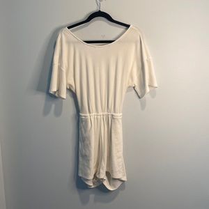 Le Lis Cutout White Romper M